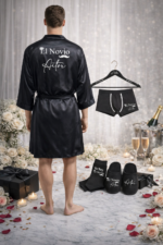 Bata personalizada para novio | Set completo para boda