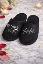 Bata personalizada para novio | Set completo para boda - Imagen 2
