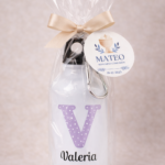 Botella con inicial y nombre de estrellas