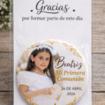 Chapa personalizada para eventos | Diseño a tu gusto