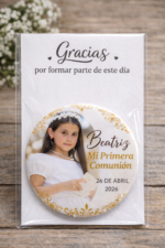 Chapa personalizada para eventos | Diseño a tu gusto