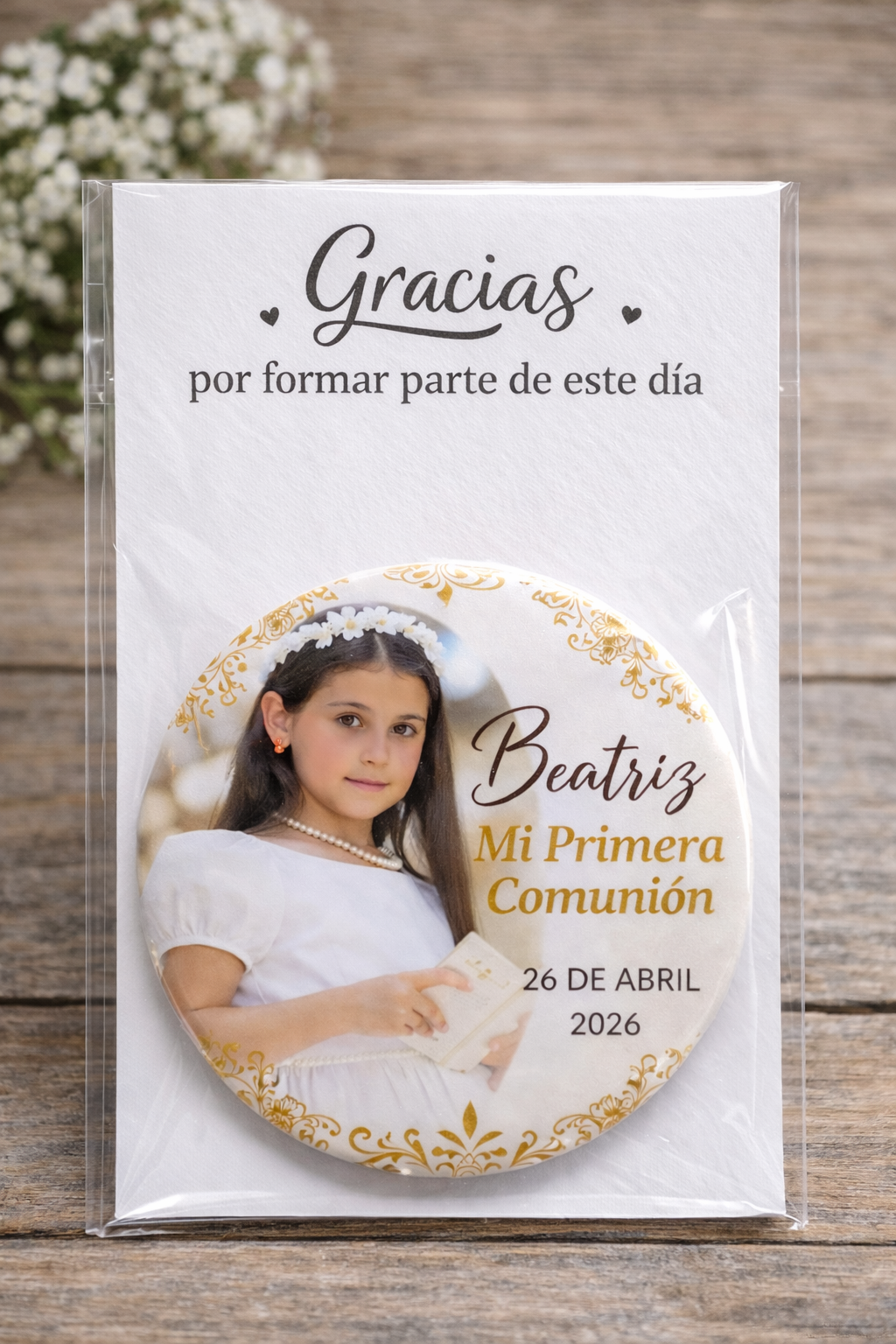 Chapa personalizada para eventos | Diseño a tu gusto Chapa personalizada para eventos | Diseño a tu gusto - Imagen 1