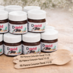 Mini Nutella personalizada con cuchara