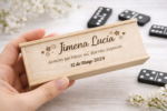 Dominó de Madera Personalizado a Láser