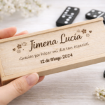 Dominó de Madera Personalizado a Láser