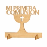 Cartel Madera Mi Primera Comunión Personalizado - Imagen 3