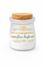 Vela Aromática de Vainilla Personalizada | Recuerdos de Boda y Eventos Elegantes - Imagen 3