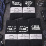 Calcetines personalizados para boda | Regalo original para hombres