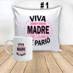 Cojin+Taza FRASES MADRE