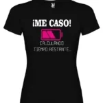 Camiseta despedida "ME CASO"