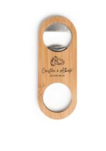 Abridor de Botellas de Bambú Personalizado