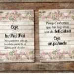 CARTEL PAIPAI / LAGRIMAS  Madera