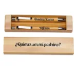BOLÍGRAFO + PORTAMINAS KIOTO padrino/madrina