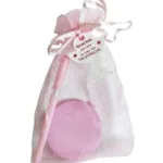 ESPEJO ROSA CON BOLI EN Orgaza