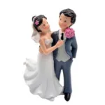 FIGURA NOVIOS MIRÁNDOSE