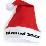 GORRO DE NAVIDAD CON NOMBRE