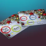 Tapete reyes magos y papa Noel