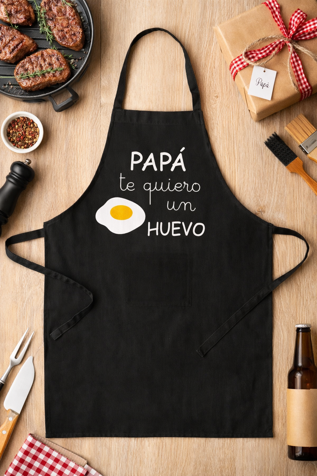 Delantal Día del Padre Personalizado Delantal Día del Padre Personalizado - Imagen 1