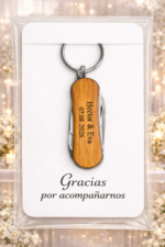 Navaja personalizada para boda – Detalle original para invitados