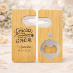 Abridor magnético de bambú - Imagen 2