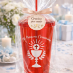 Vaso personalizado comunión