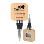 Tapón /Abridor bambú Modelo Pomni