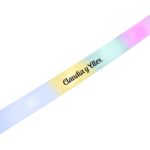 Pack de 10 palos luminosos LED multicolor para eventos y fiestas