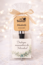 Tapón /Abridor bambú Modelo Pomni