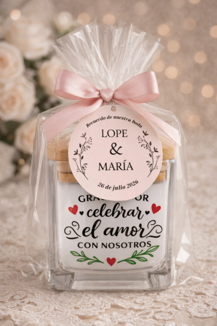 velas con frases
