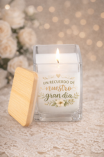 velas con frases