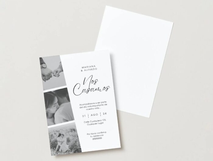 💍 Invitación de Boda con Fotos - Imagen 2