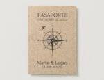 Invitación de Boda Pasaporte - Imagen 2