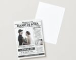 📰 Invitación de Boda Tipo Periódico - Imagen 2