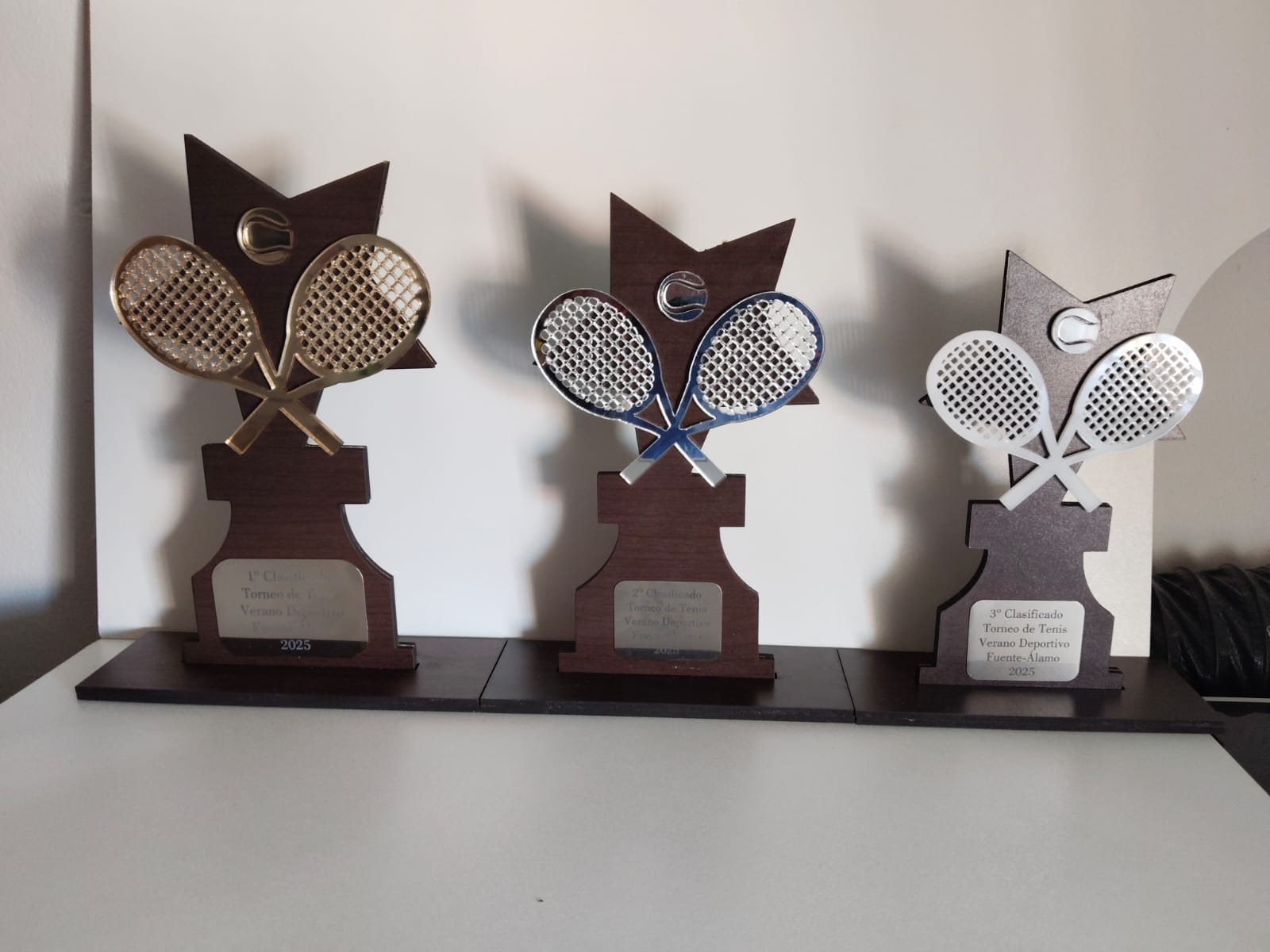 trofeo 3 🏆 Trofeo Personalizado de Madera y Metacrilato - Imagen 2