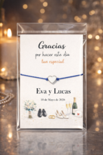 Pulsera recuerdo de Boda