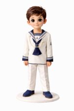 Muñeco Comunión Personalizado Resina Pintado a Mano 15 cm - Imagen 2