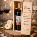 Caja de Madera para Botella Personalizada