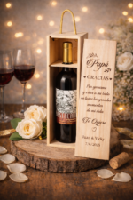 Caja de Madera para Botella Personalizada