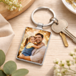 Llavero Personalizado con Foto para Papá - Imagen 2