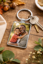 Llavero Personalizado con Foto para Papá