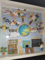 Marco Profesor Personalizado con Playmobil 35x35 cm - Imagen 3