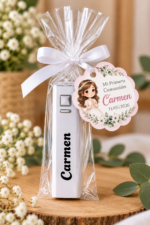 Batería externa personalizada con nombre